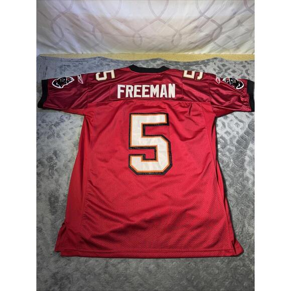Tampa Bay Buccaneers Josh Freeman #5 NFL Reebok On Field Stitched Jersey Size 52 - Picture 7 of 15